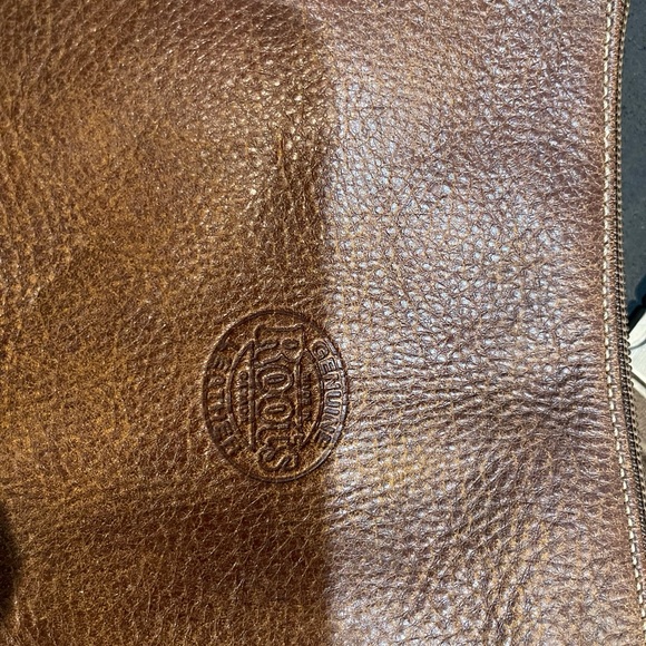 Roots Brown Leather Bag - Picture 2 of 2